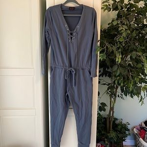 Blue Jumpsuit